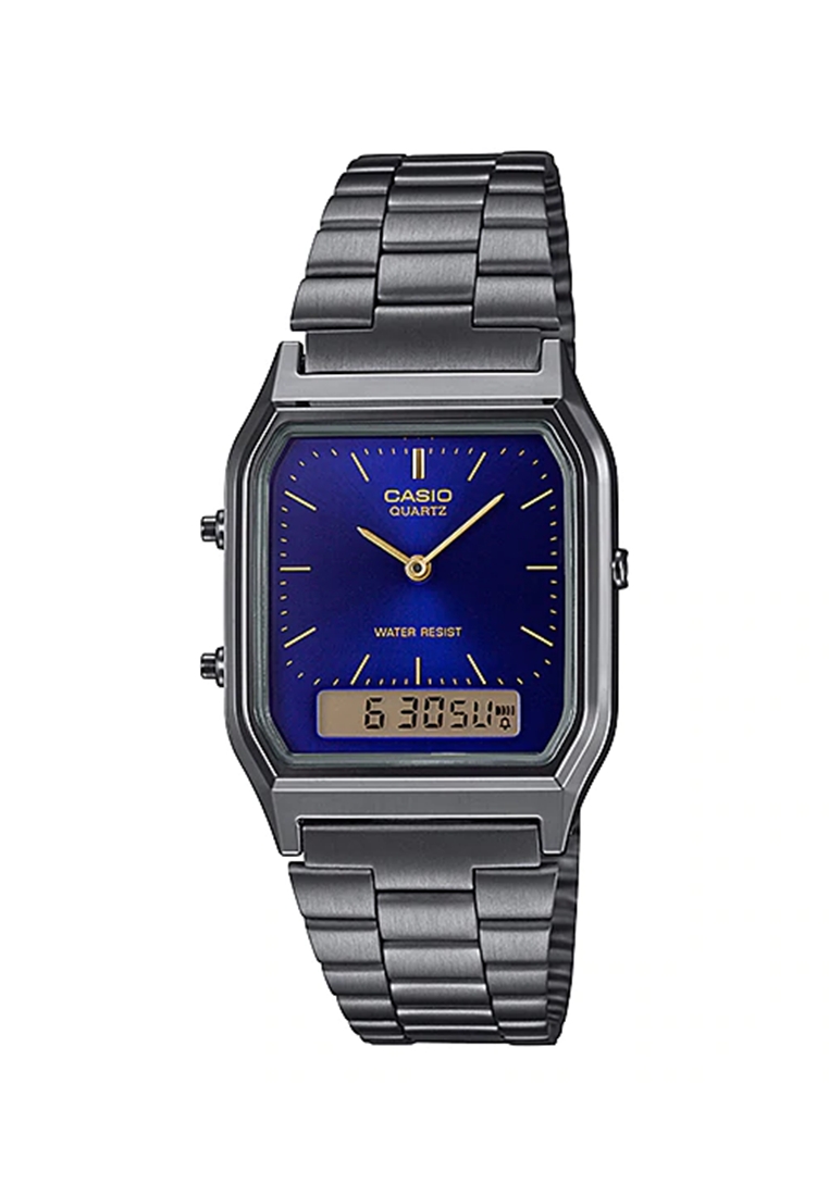 Casio Analog-Digital Vintage Watch (AQ-230GG-2A)