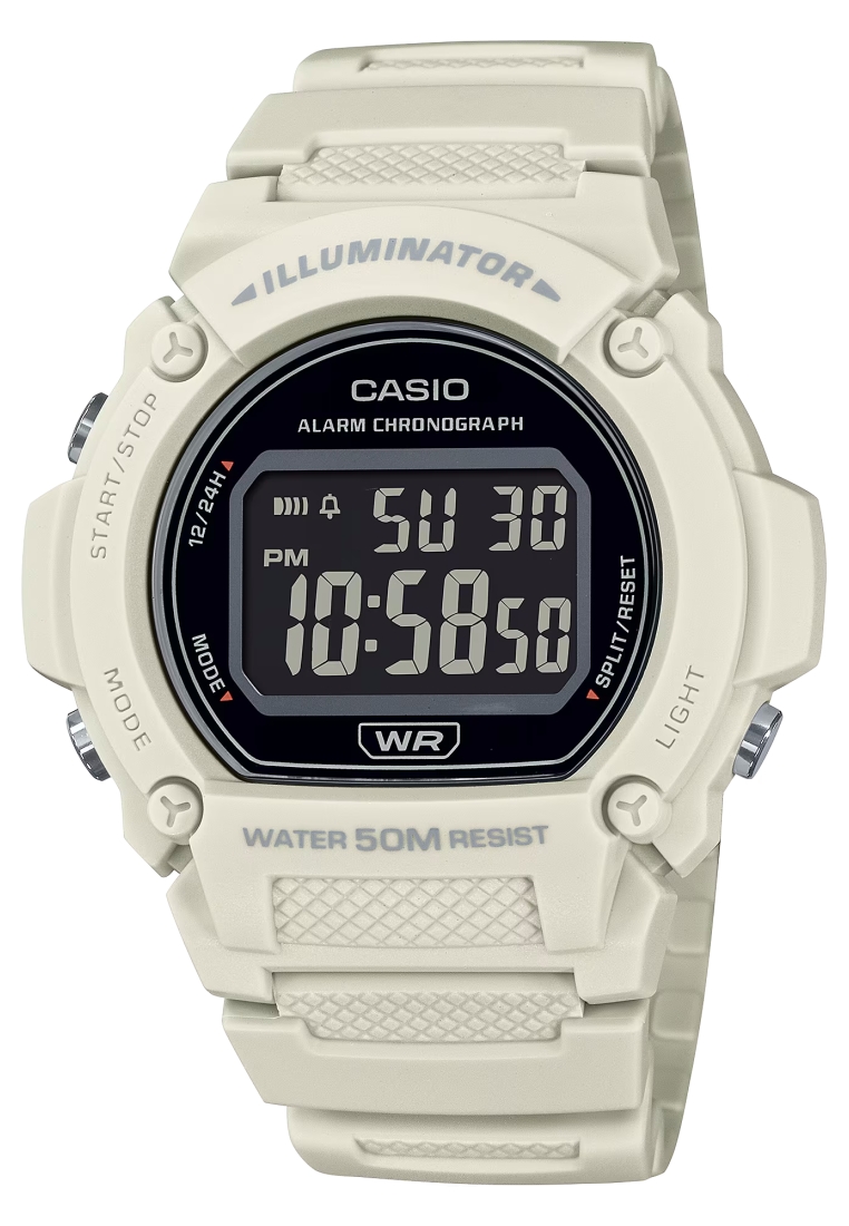 Casio Digital Sports Watch (W-219HC-8B)