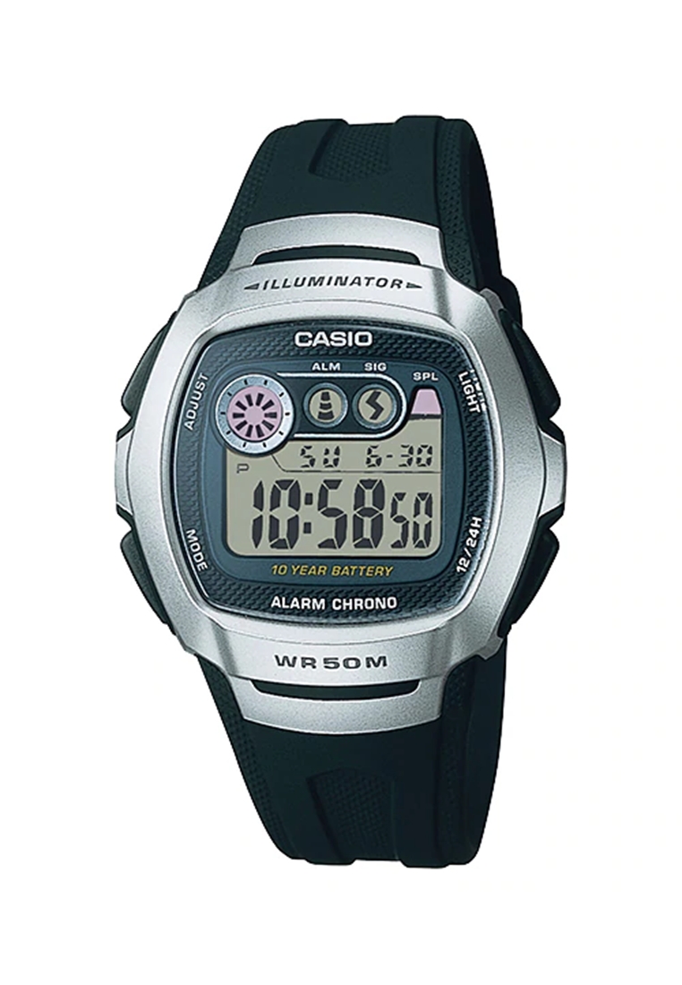 Casio Dual Time Sports Watch (W-210-1A)