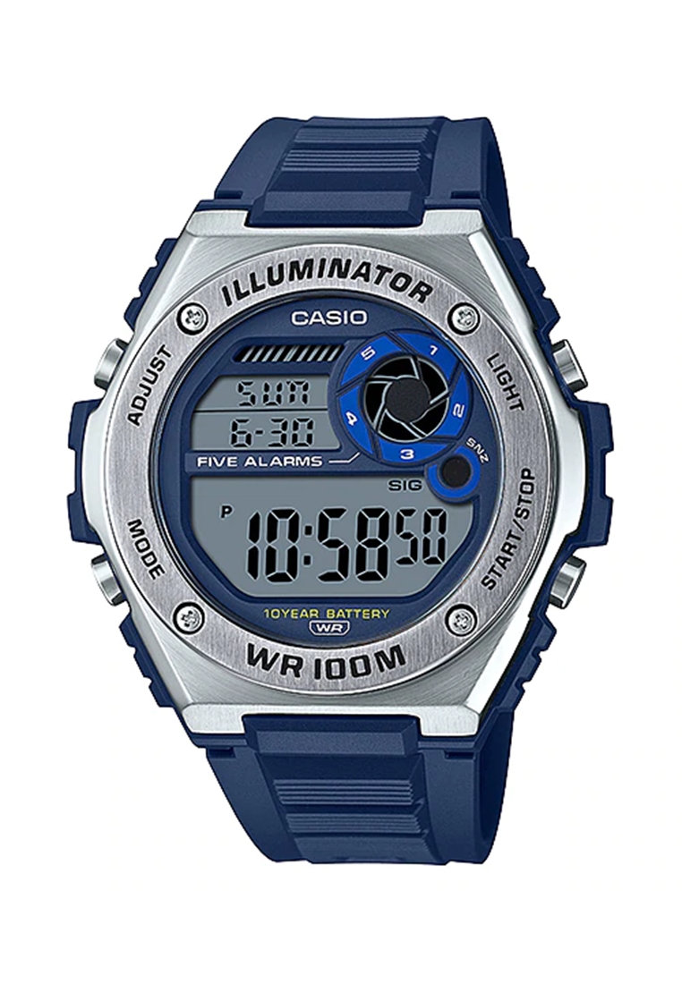 CASIO Casio Dual Time Digital Watch (MWD-100H-2A)