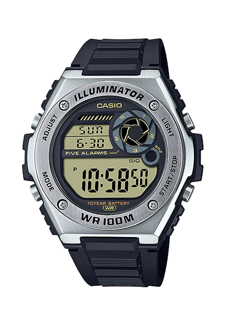 Casio Dual Time Digital Watch (MWD-100H-9A)