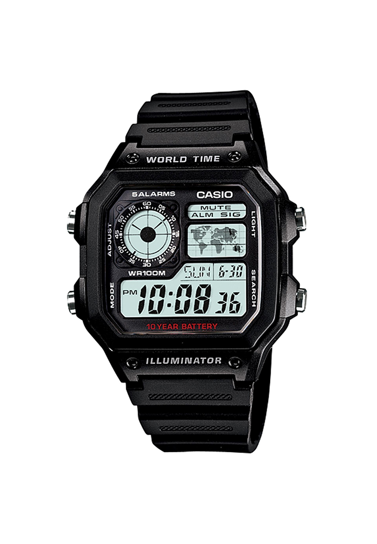 Casio Sports Digital Watch (AE-1200WH-1A)