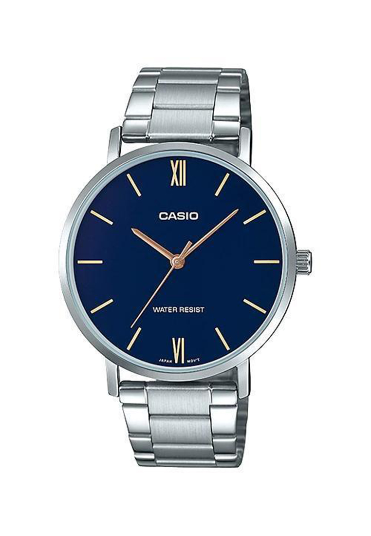 Casio Stylish Bracelet Watch (MTP-VT01D-2B)