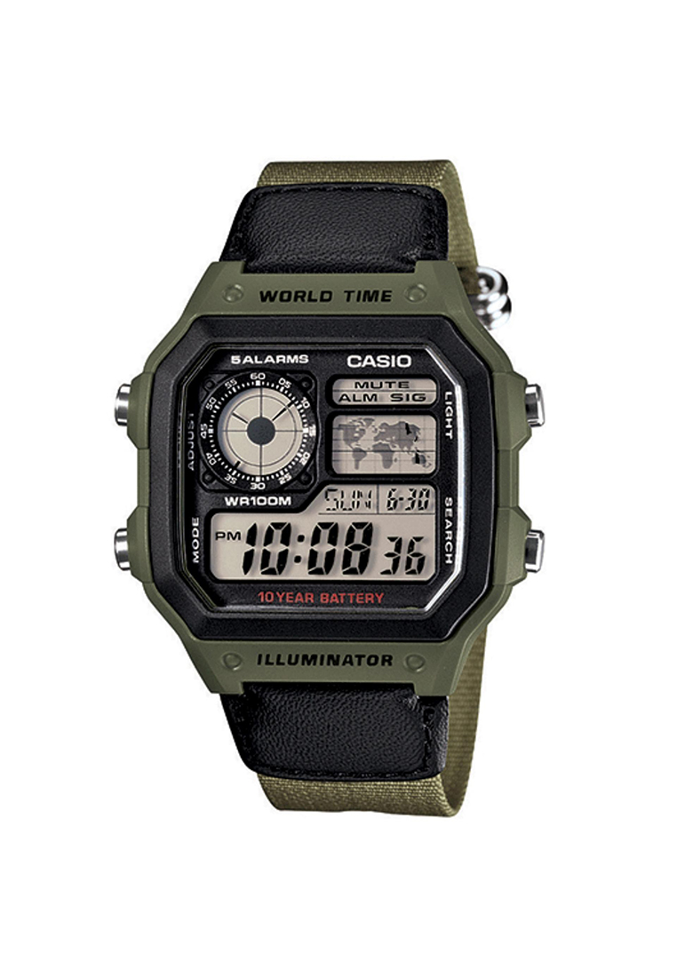 Casio Sports Digital Watch (AE-1200WHB-3B)