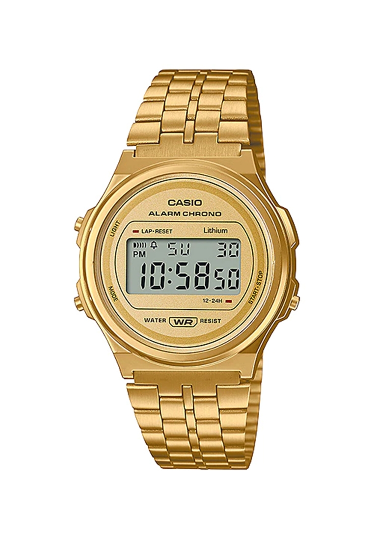 CASIO Casio Vintage Digital Watch (A171WEG-9A)