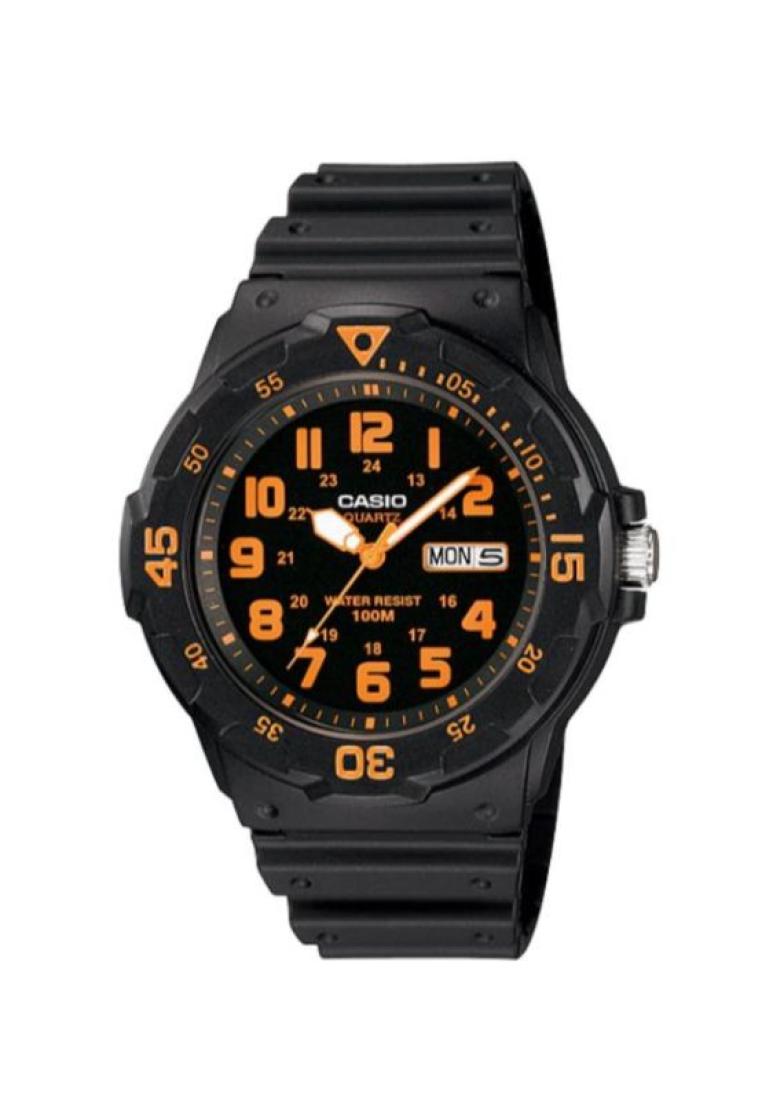 CASIO Casio Men's Analog MRW-200H-1B3V Black Resin Band Casual Watch
