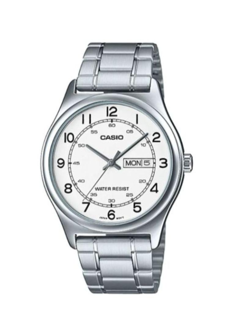Casio Men's Analog MTP-V006D-7B2 Stainless Steel Band Casual Watch