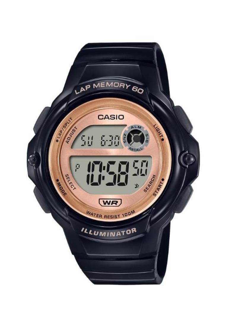 CASIO Casio Women's Digital Watch LWS-1200H-1A Black Resin Strap Women Sport Watch