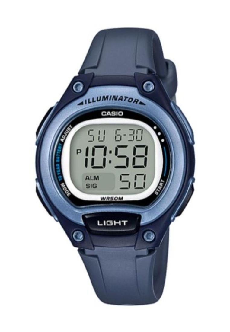 CASIO Casio Kid's Digital Watch LW-203-2AV Blue Resin Band Watch for kids