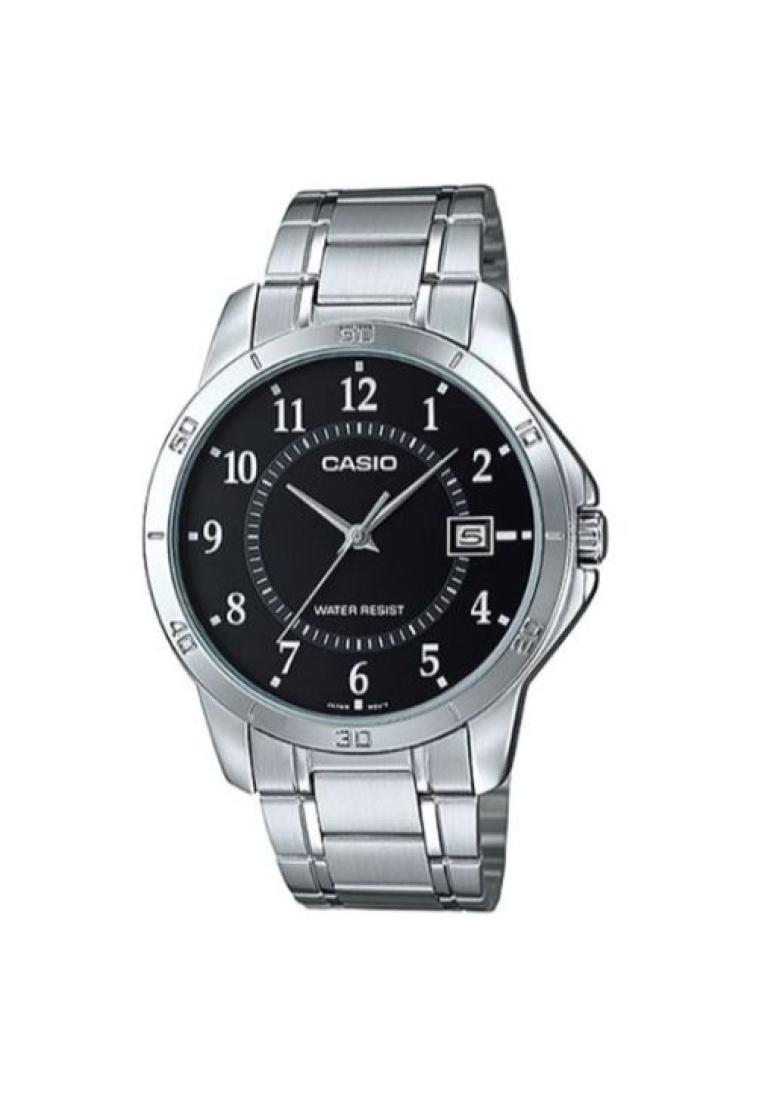 Casio Men's Analog MTP-V004D-1BUDF Stainless Steel Band Casual Watch