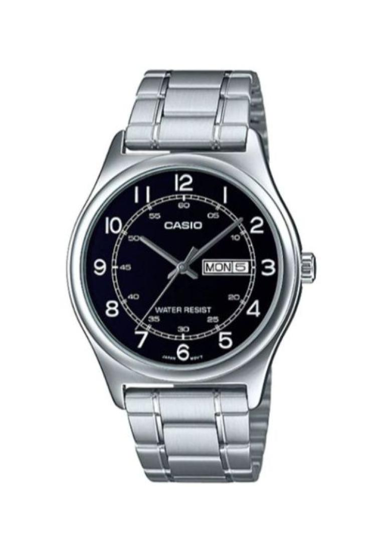 Casio Men's Analog MTP-V006D-1B2 Stainless Steel Band Casual Watch