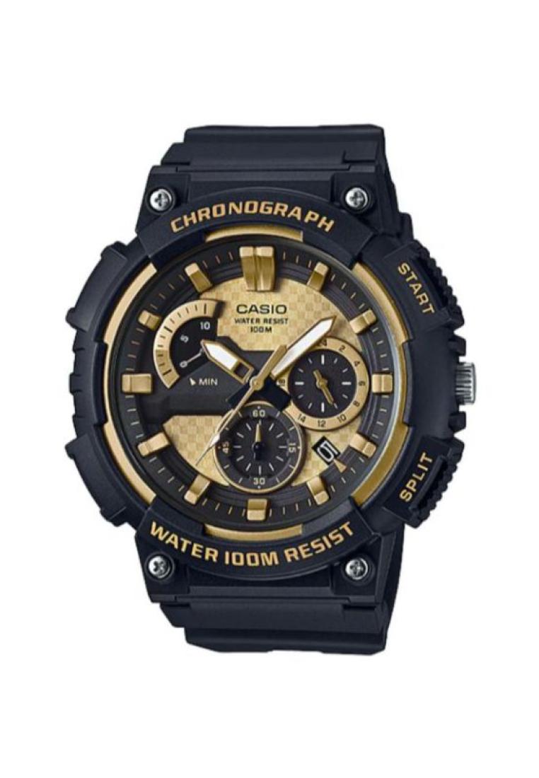 Casio Watches Casio Men's Analog Watch MCW-200H-9AV Black Resin Band Sport Watch
