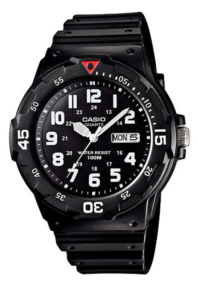 Casio Watches Casio Men's Analog MRW-200H-1BV Black Resin Band Casual Watch