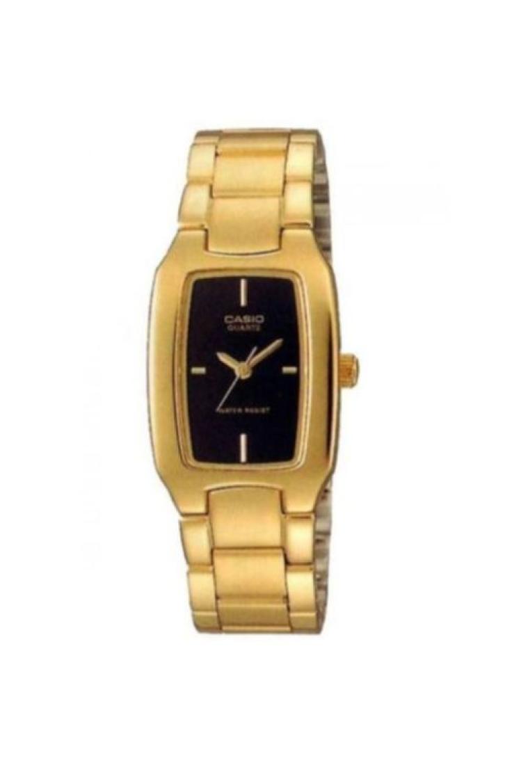 Casio Watches Casio Women's Analog Watch LTP-1165N-1C Gold Stainless Steel Band Watch for ladies