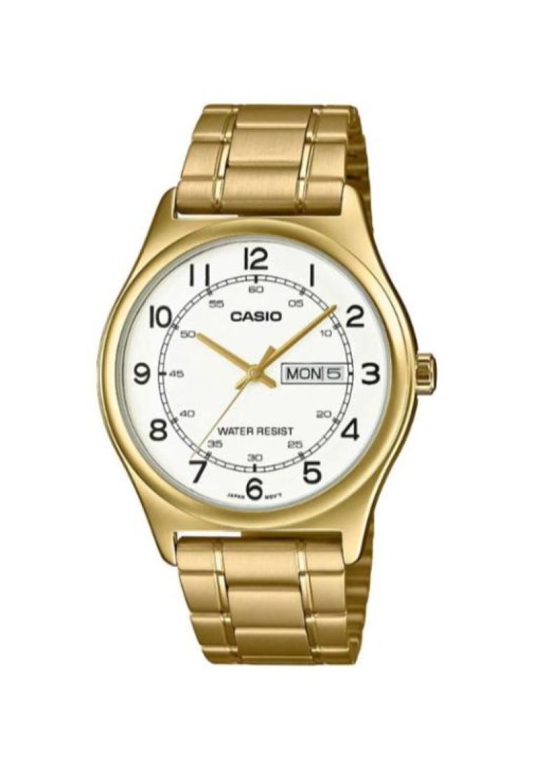 Casio Watches Casio Men's Analog Watch MTP-V006G-7B Stainless Steel Band Gold Watch