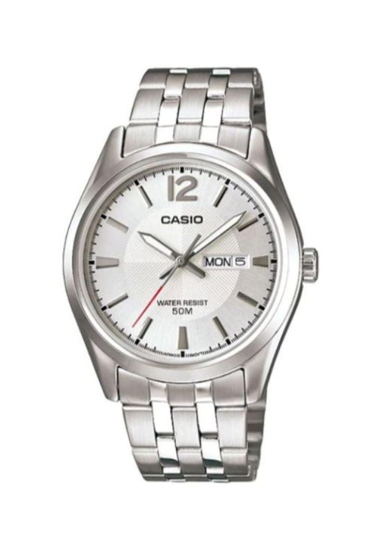 Casio Watches Casio Men's Analog Watch MTP-1335D-7AV Stainless Steel Band Casual Watch
