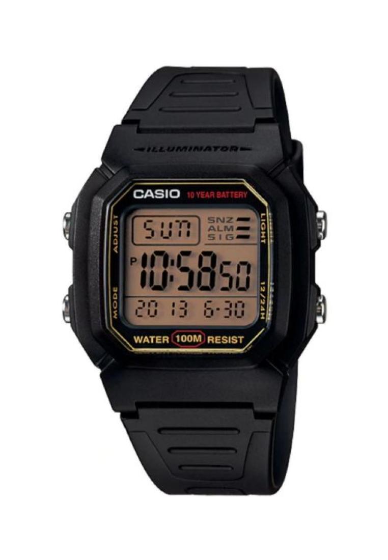 Casio Watches Casio Men's Digital Watch W-800HG-9AV Black Resin Band Sport Watch
