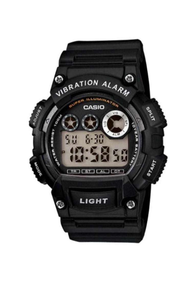 Casio Watches Casio Men's Digital Watch W-735H-1AV Black Resin Band Sport Watch