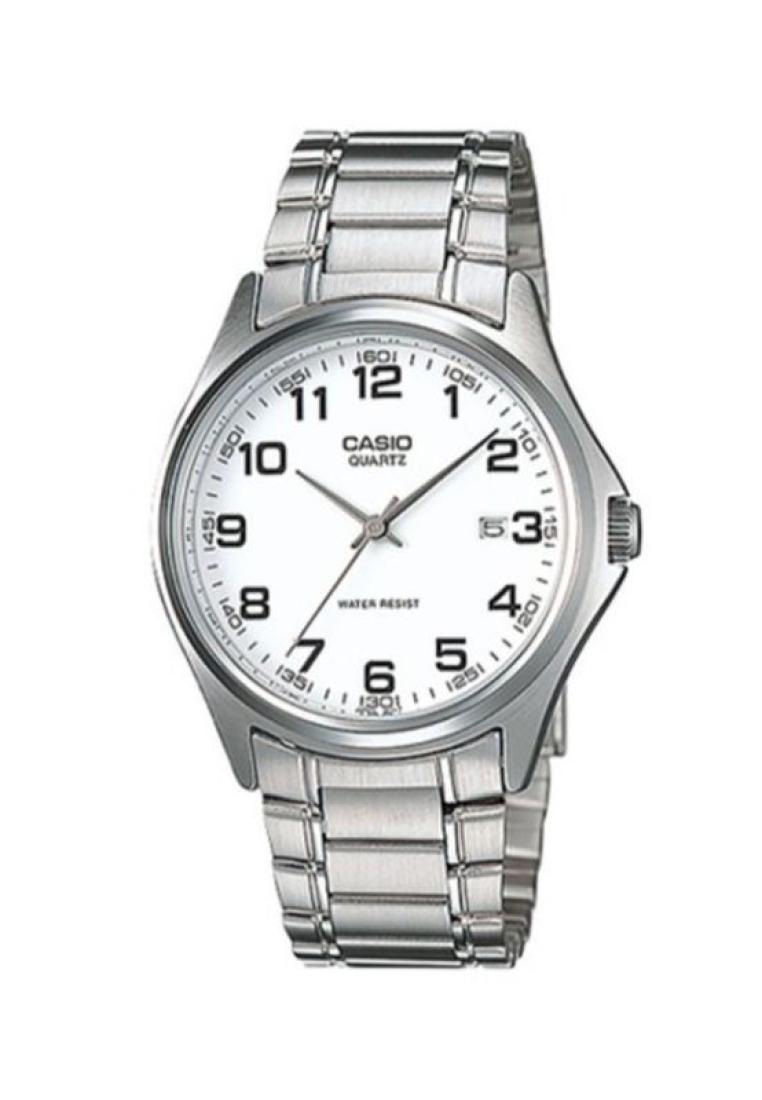 Casio Watches Casio Men's Analog Watch MTP-1183A-7B Stainless Steel Band Casual Watch
