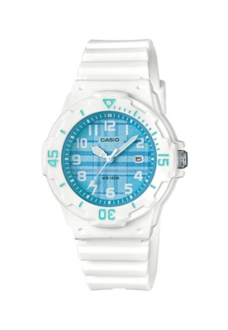 Casio Watches Casio Women's Analog Watch LRW-200H-2CV White Resin Band Casual Watch