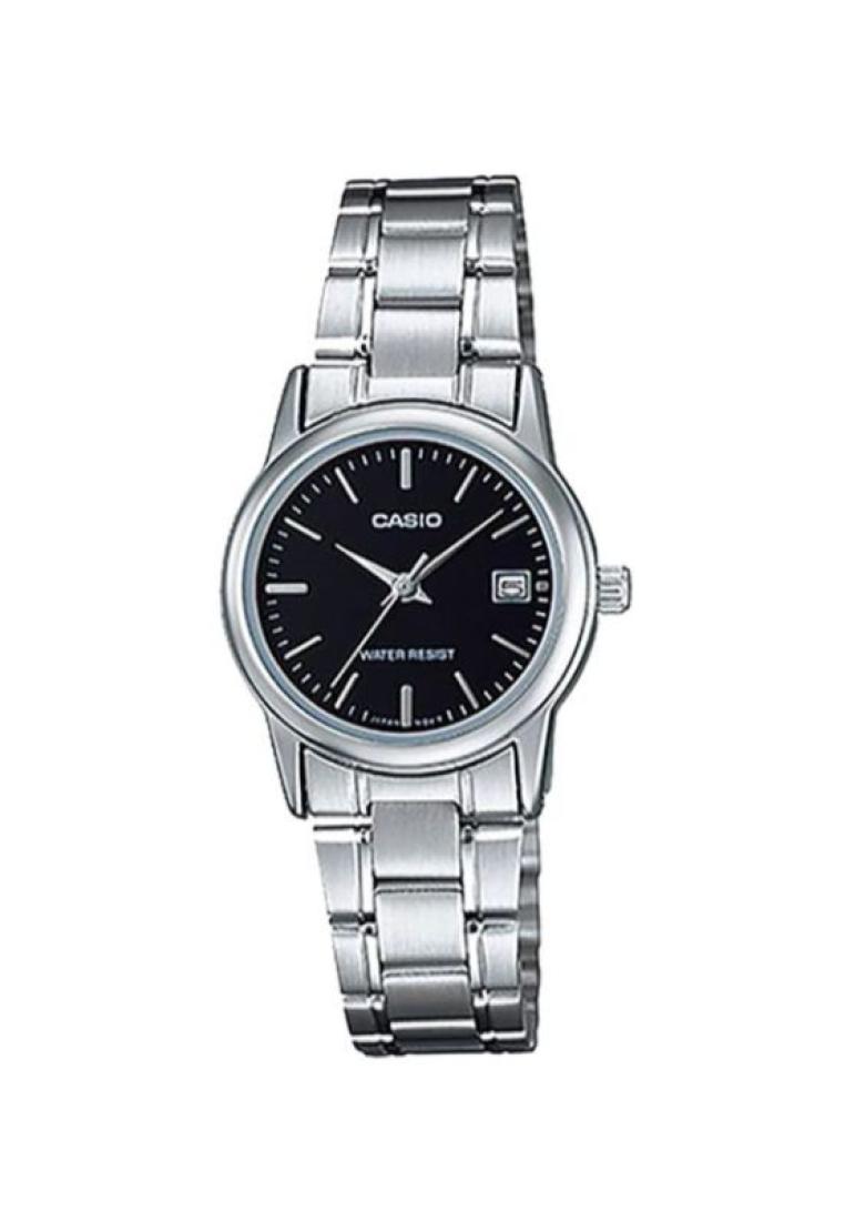 Casio Watches Casio Women's Analog LTP-V002D-1A Stainless Steel Band Casual Watch