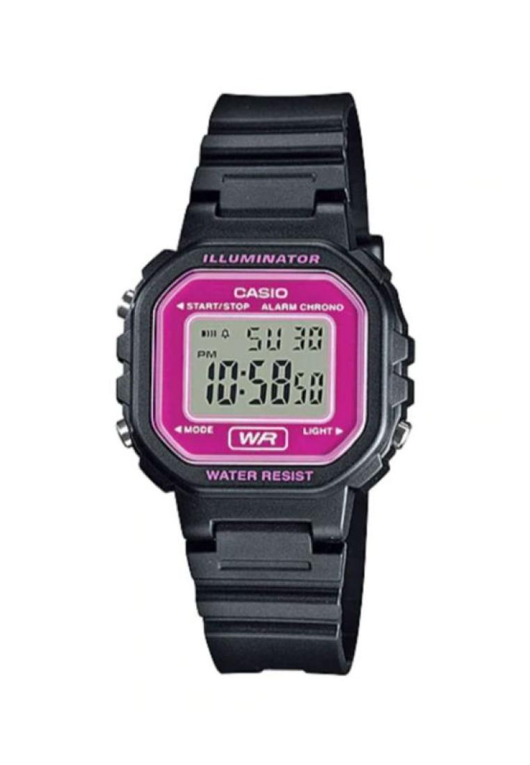 Casio Watches Casio Kid's Digital LA-20WH-4A Black Resin Band Casual Watch