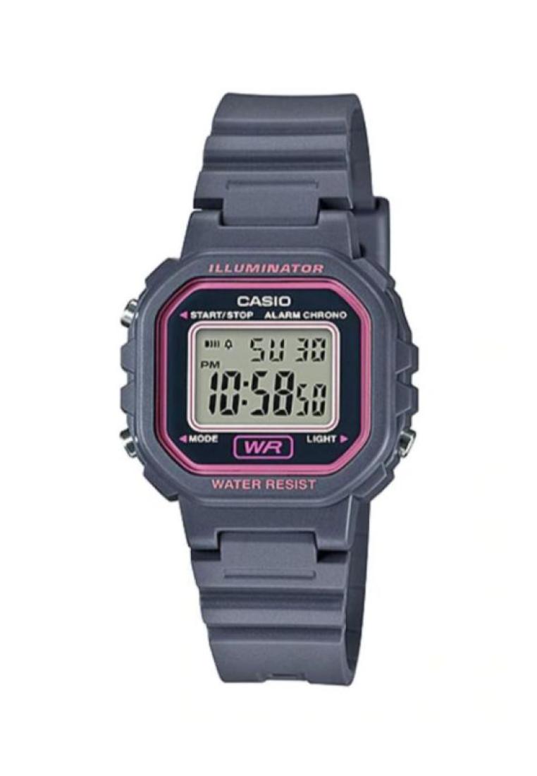Casio Watches Casio Kid's Digital Watch LA-20WH-8A Grey Resin Band Watch for Kids