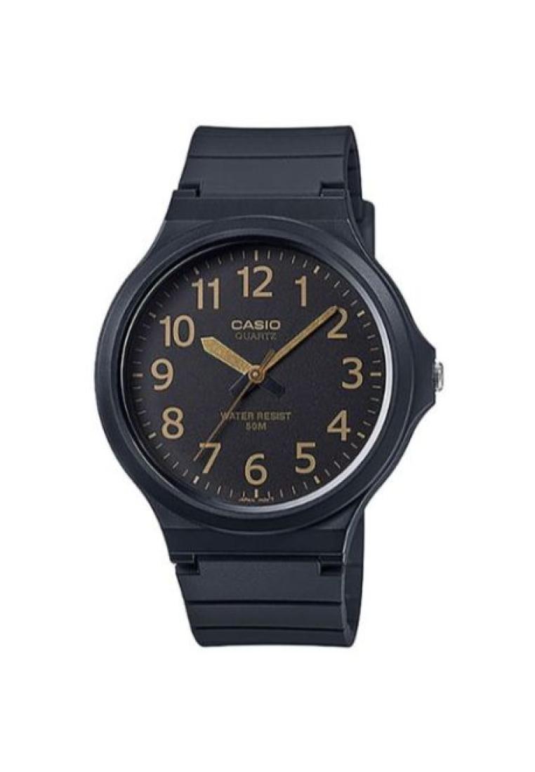 Casio Watches Casio Men's Analog MW-240-1B2V Big Case Black Resin Casual Watch
