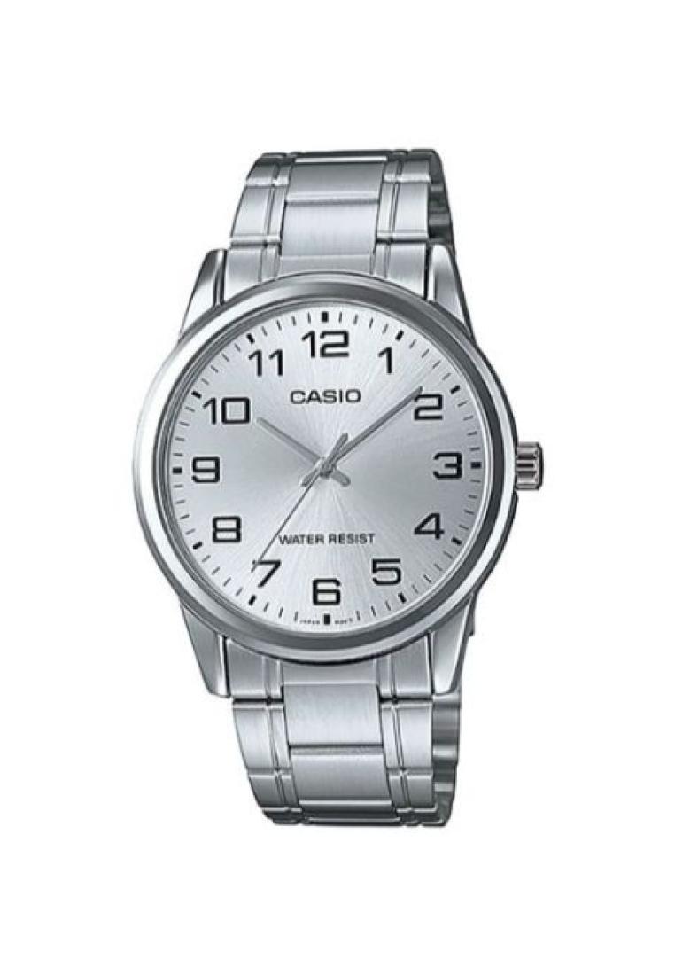Casio Watches Casio Men's Analog MTP-V001D-7B Stainless Steel Band Casual Watch