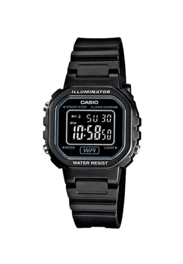 Casio Watches Casio Kid's Digital LA-20WH-1B Black Resin Band Casual Watch