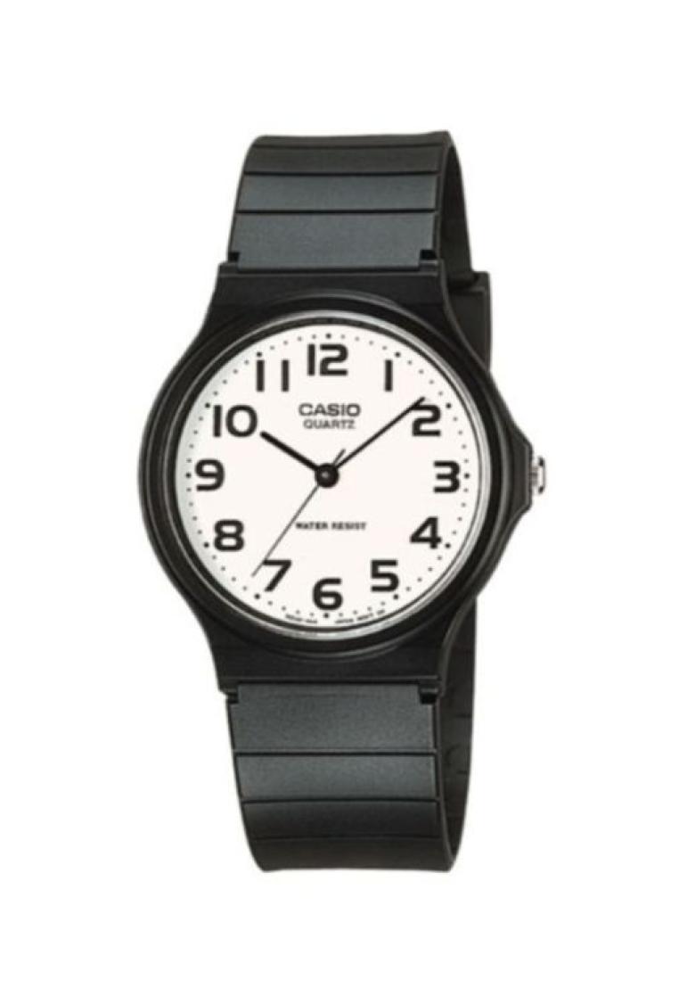 Casio Watches Casio Men's Analog MQ-24-7B Black Resin Band Casual Watch