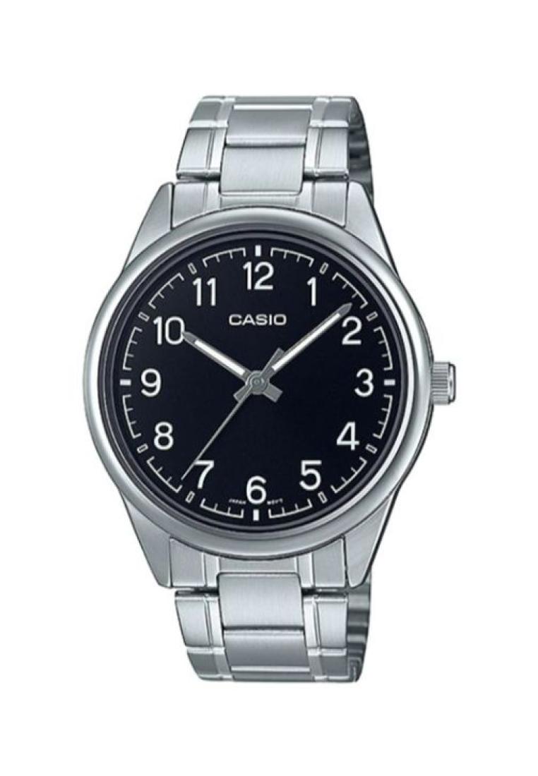 Casio Watches Casio Men's Analog Watch MTP-V005D-1B4 Silver Stainless Steel Watch