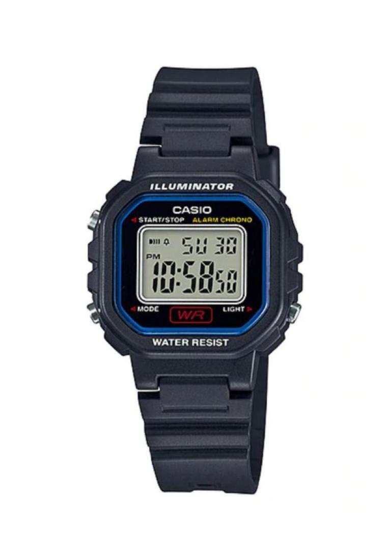 Casio Watches Casio Kids Digital Watch LA-20WH-1C Black Resin Band Casual Watch