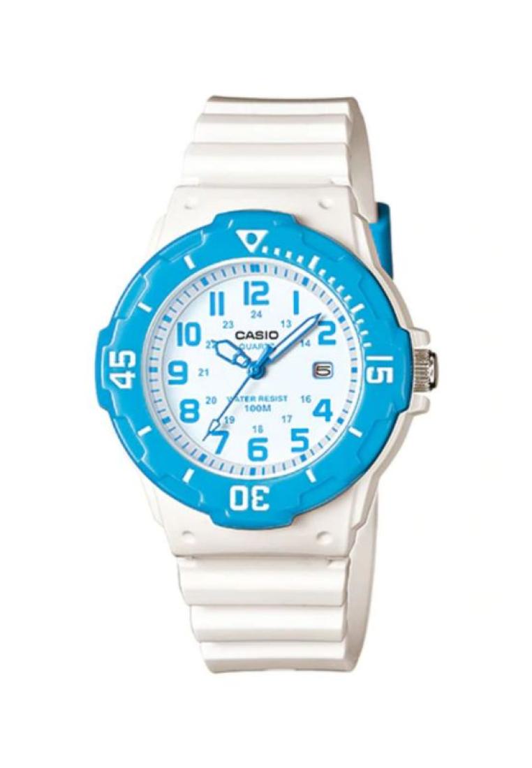 Casio Watches Casio Women's Analog Watch LRW-200H-2BV White Resin Band Casual Watch