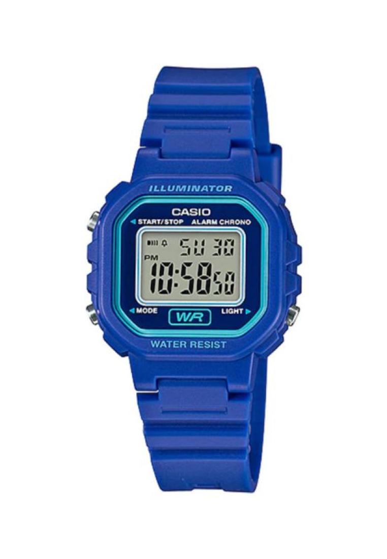 Casio Watches Casio Kids Digital Watch LA-20WH-2A Blue Resin Band Watch for Kids