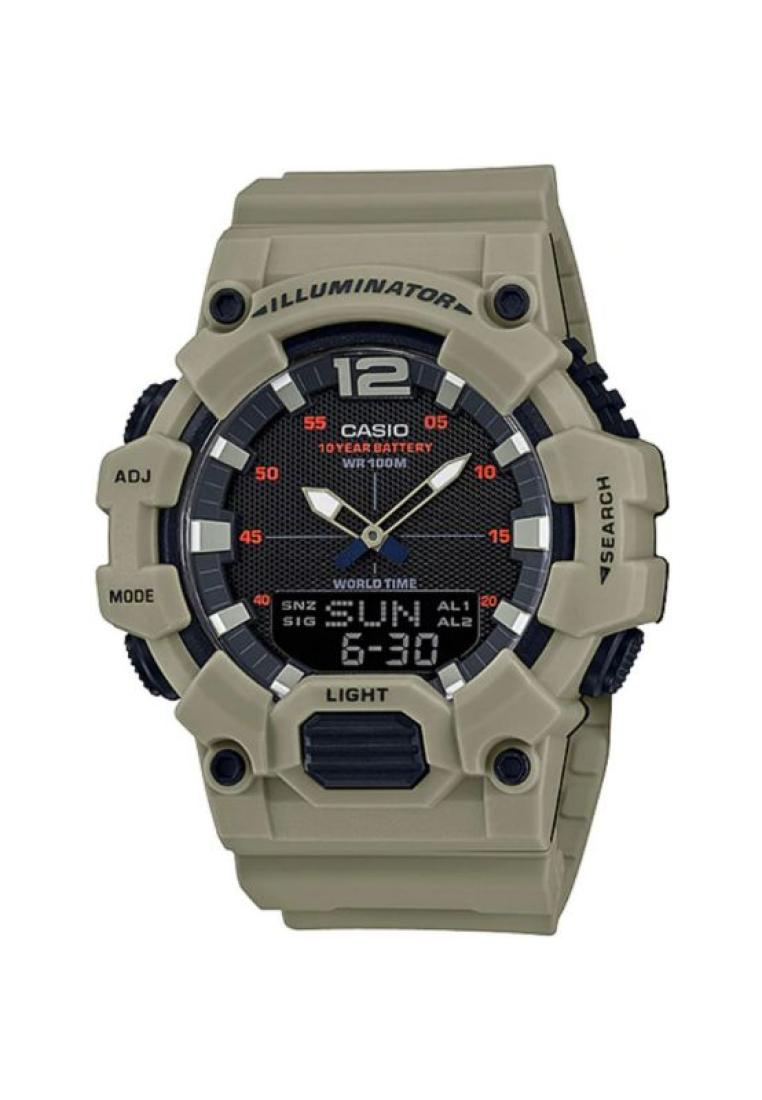 Casio Watches Casio Men's Analog-Digital Watch HDC-700-3A3V Green Band Watch for men
