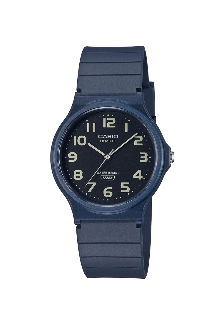 Casio Watches Casio Men's Analog Watch MQ-24UC-2B Blue Resin Band Watch for mens