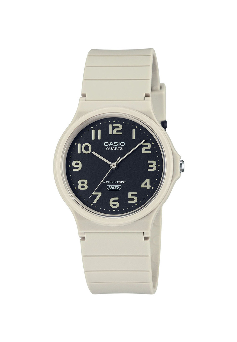Casio Watches Casio Men's Analog Watch MQ-24UC-8B White Resin Band Watch for mens