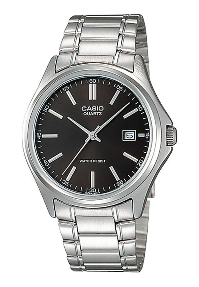 Casio Watches Casio Men's Analog Watch MTP-1183A-1A Silver Stainless Steel Band Watch for mens