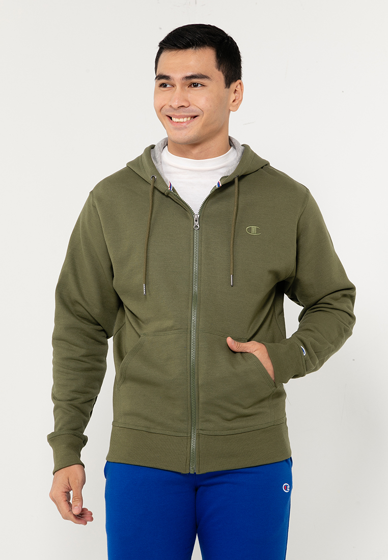 champion powerblend full zip hoodie