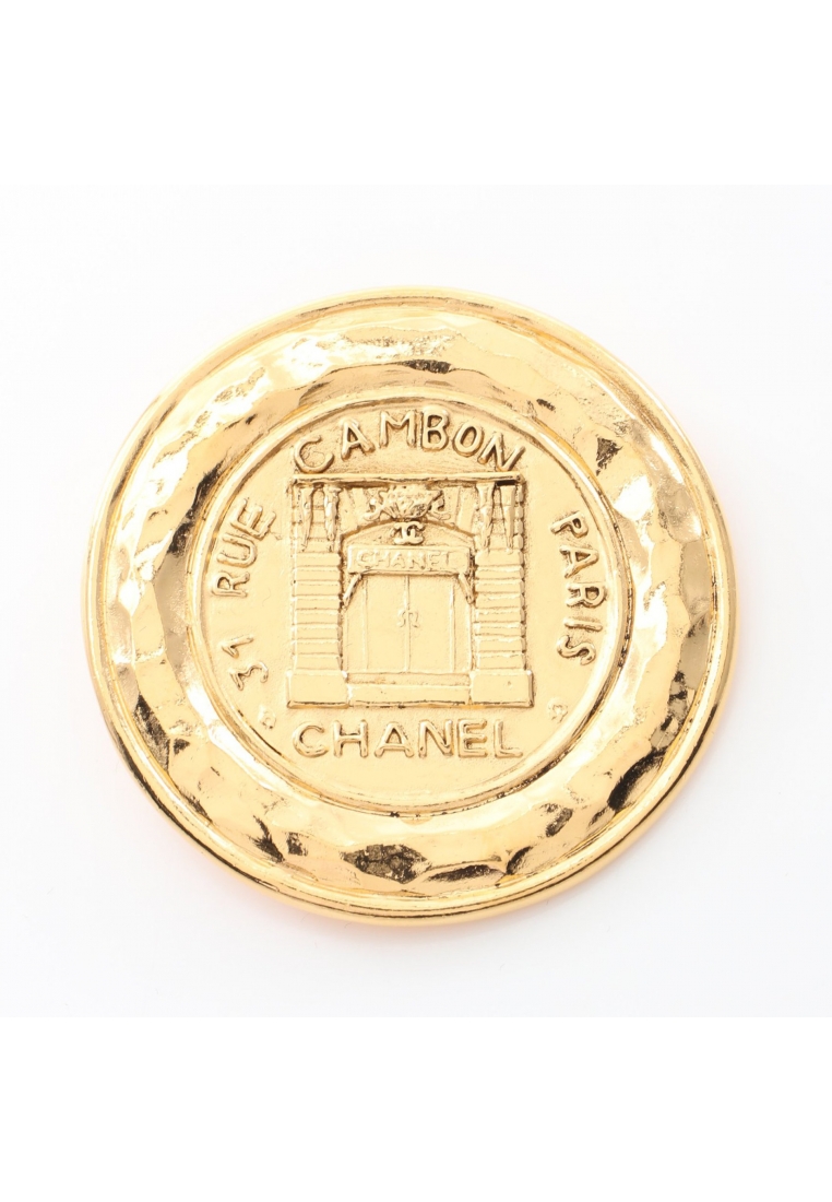 CHANEL 二奢 Pre-loved Chanel 31 RUE CAMBON brooch GP gold vintage