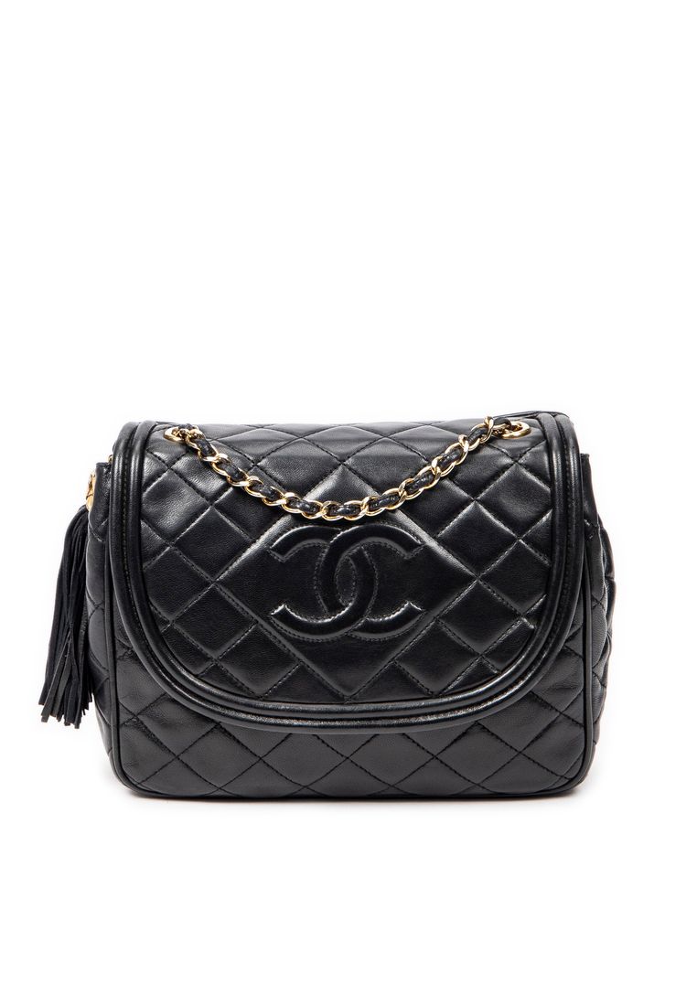 Chanel Pre-Loved Vintage CC Tassel Flap