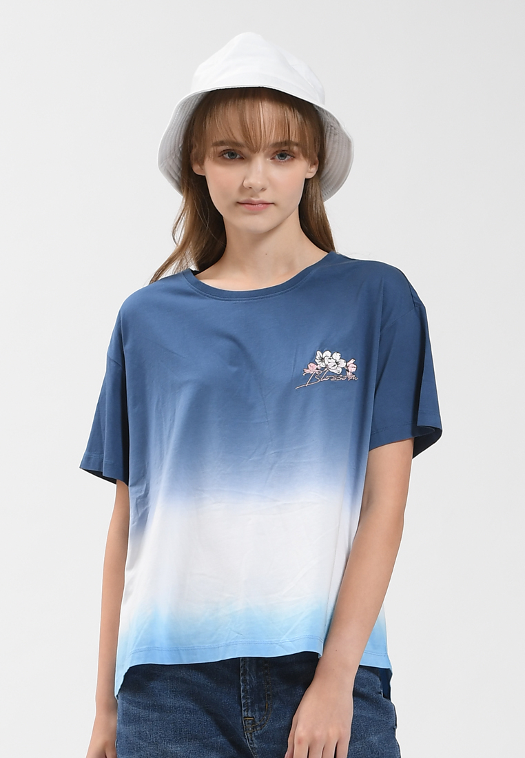 Chevignon Womens Dip Dye T-Shirt