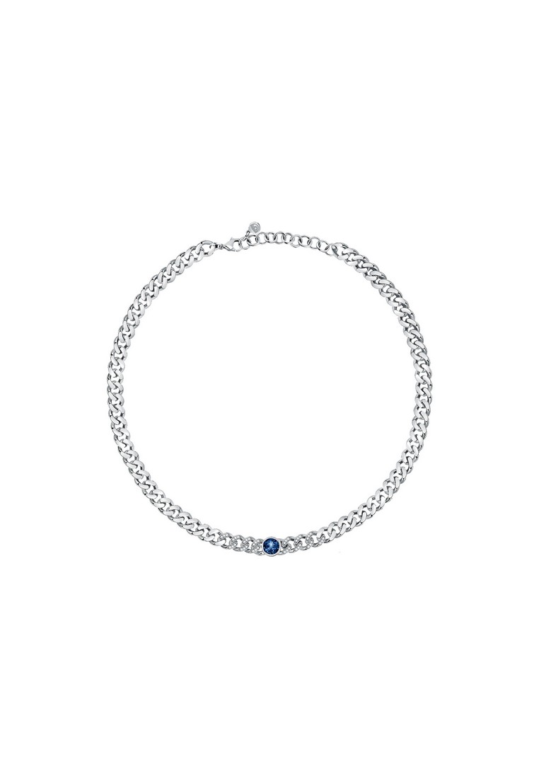 CHIARA FERRAGNI Chiara Ferragni Chain系列 33+9cm 女士藍鑽項鏈 J19AUW22