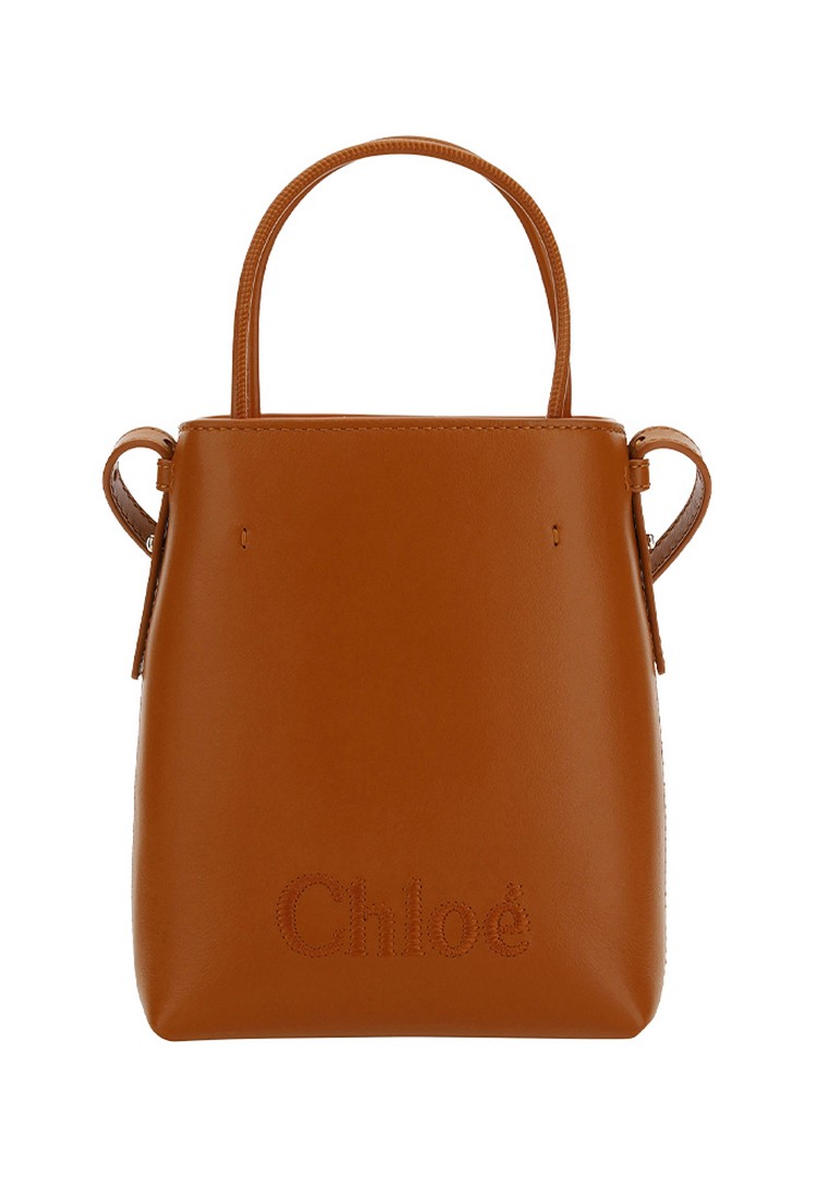 Chloé Chloe Sense Micro 側背提包(棕色)