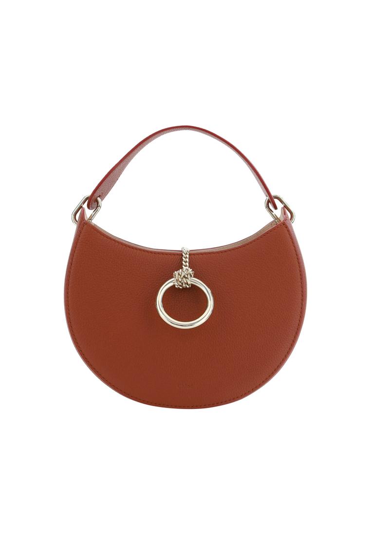 Chloé Chloe Brown Leather Small Arl√®ne Shoulder Bag
