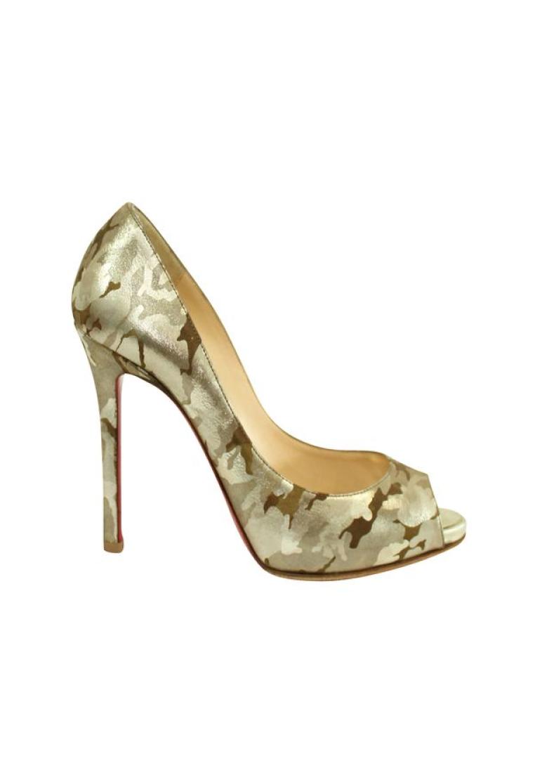 Pre-Loved CHRISTIAN LOUBOUTIN Camouflage Print Pumps