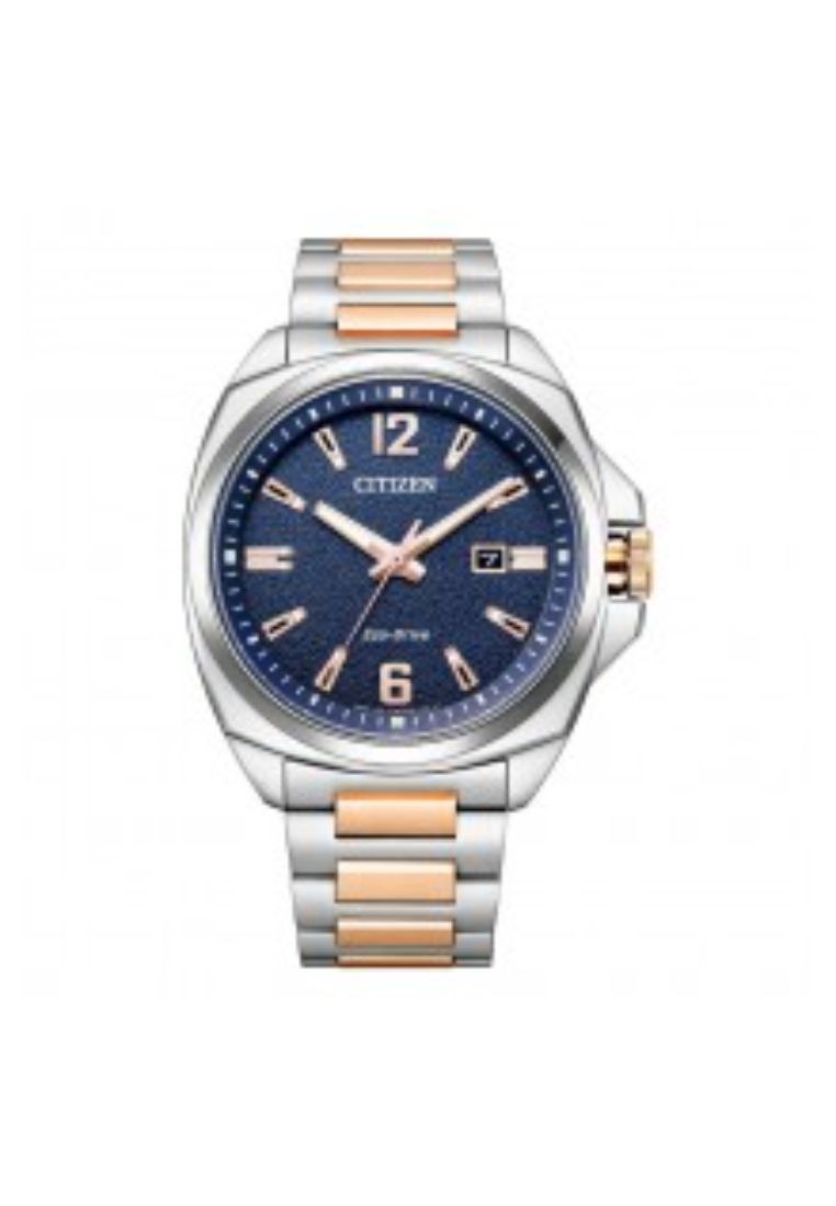 Citizen Endicott Blue Dial Stainless Steel Bracelet Men's Watch AW1726-55L