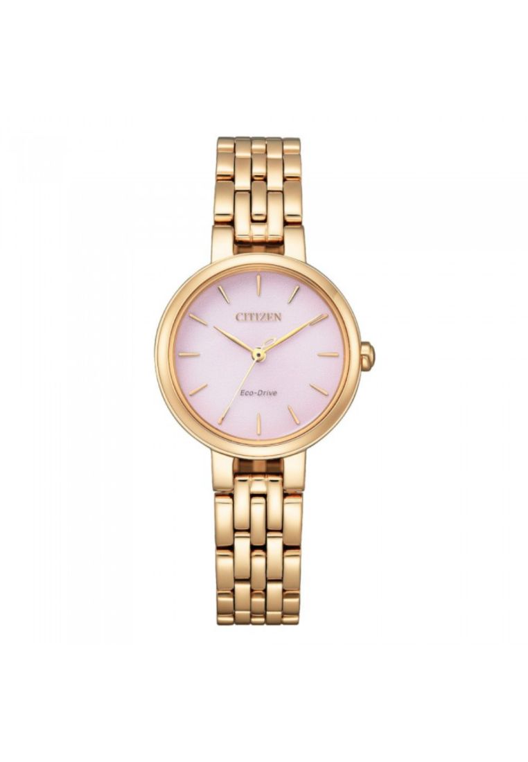 Citizen Eco-Drive Gold Tone Stainless Steel Women Watch EM0993-82X