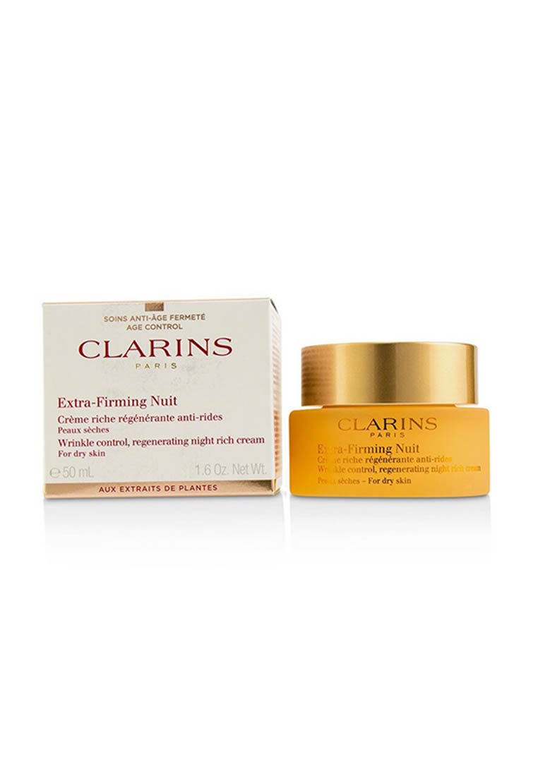 Clarins CLARINS - 抗皺晚霜-乾燥皮膚適用 Extra-Firming Nuit Wrinkle Control, Regenerating Night Rich Cream 50ml/1.6oz
